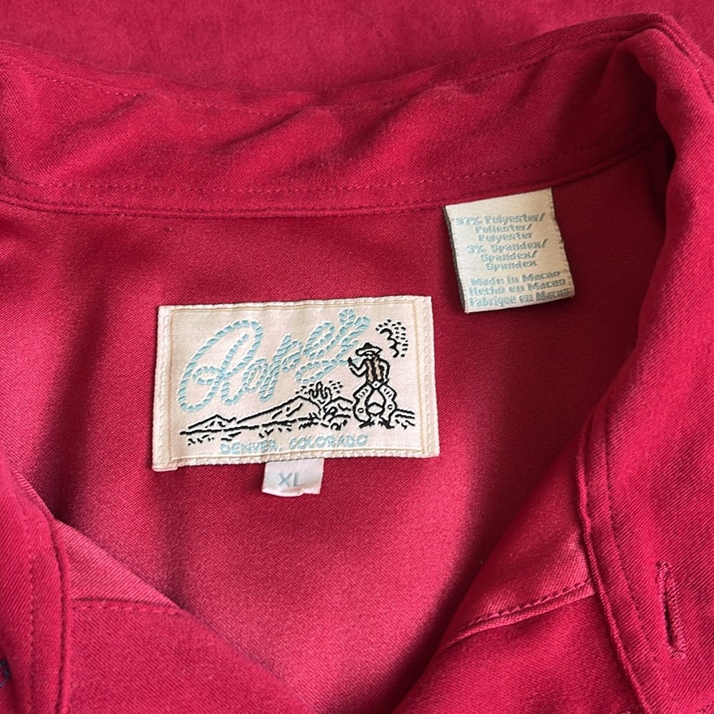 Roper Red Shirt - Picture 4 of 6